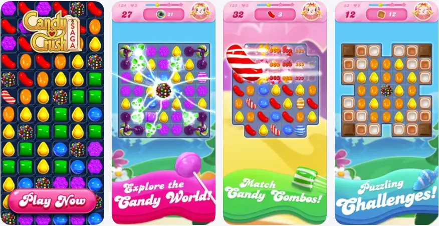 17. Candy Crush Saga